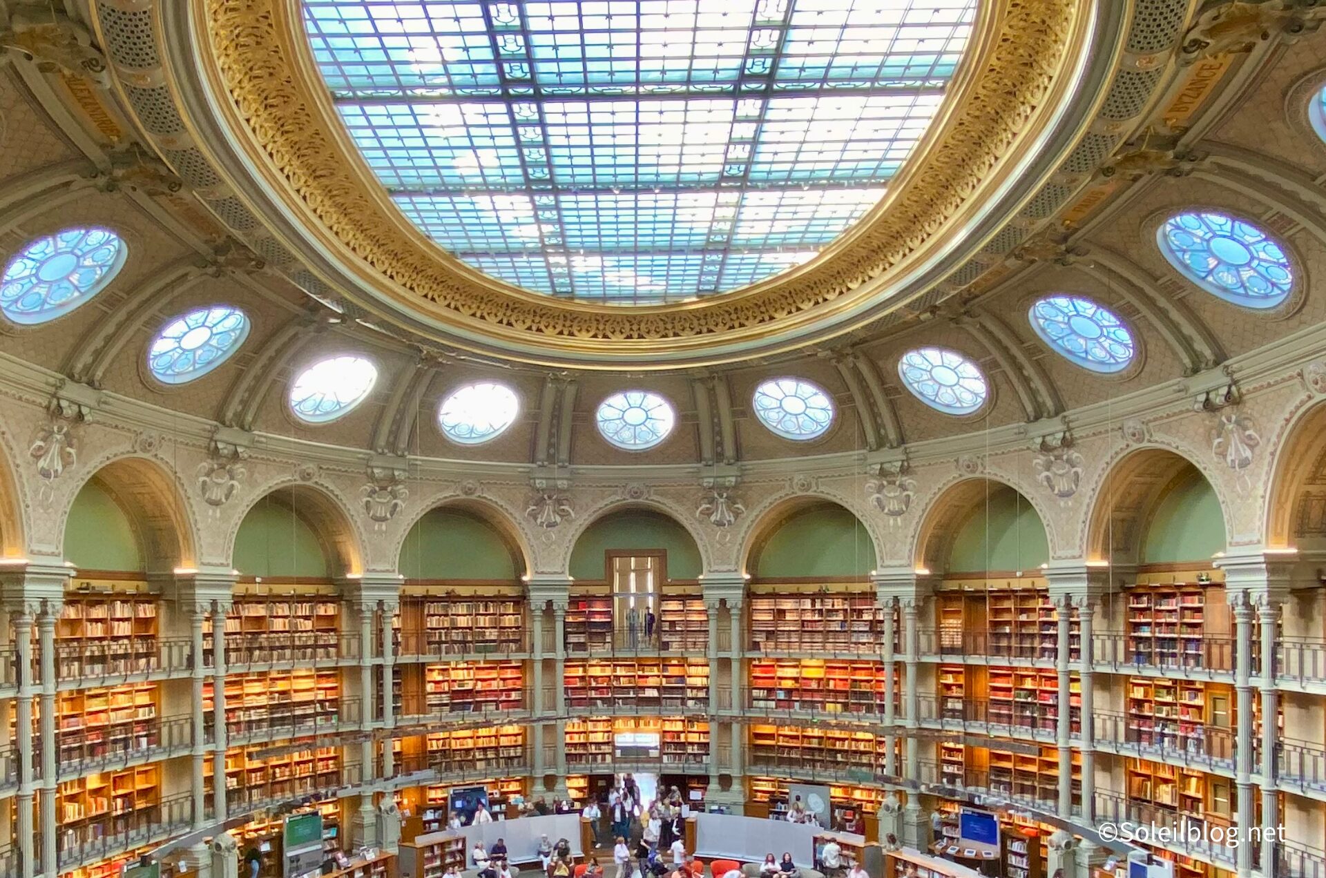 フランス国立図書館リシュリュー Bibliothèque nationale de France Richelieu